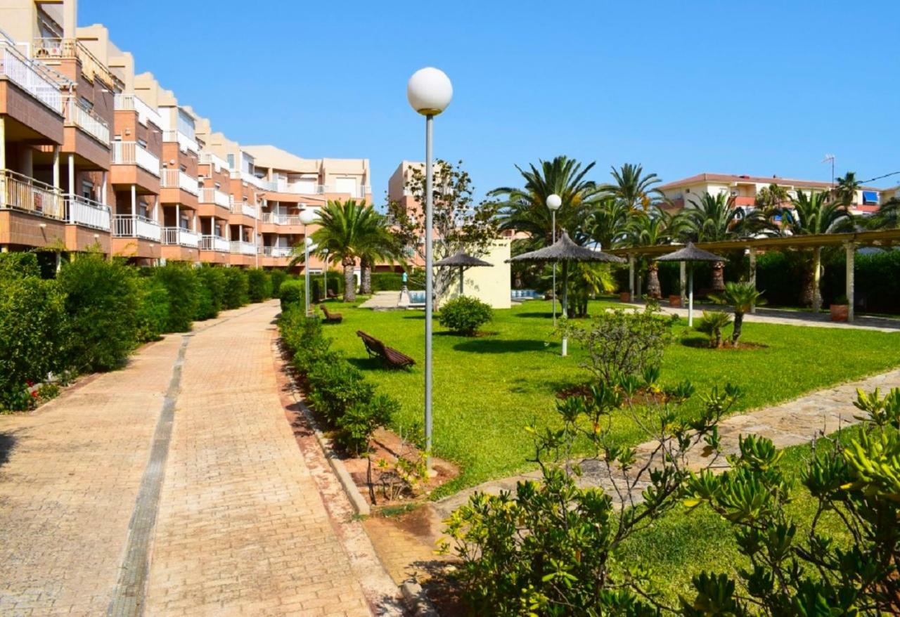 Apartamento Bajo Terraza Acceso Piscina Y 1ª Linea Playa Las Marinas 데니아 외부 사진