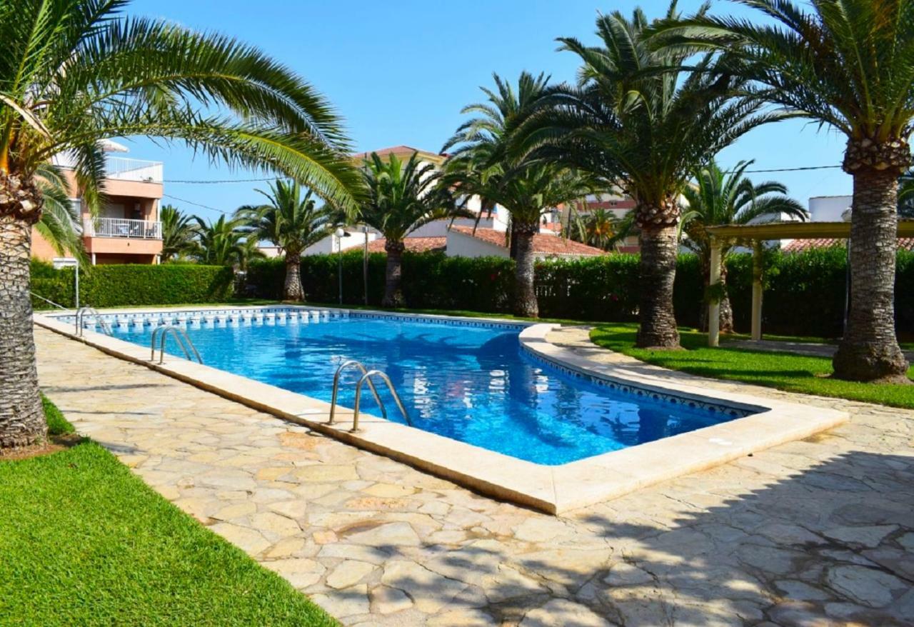 Apartamento Bajo Terraza Acceso Piscina Y 1ª Linea Playa Las Marinas 데니아 외부 사진